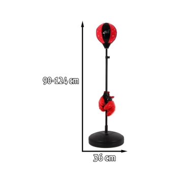 Zestaw sportowy 3w1 dla dzieci 3+ Boks + Dart + Koszykówka + Akcesoria